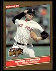 1986 Donruss Highlights #26 Roger Clemens Baseball Card 0501G