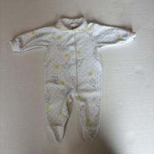 Vintage Carters Baby Footie Pajamas, Bunny, Size Small