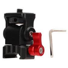 Camera Field Monitor Mount 1/4 Inch Thread Holder QR Rail Clamp 360 Degree