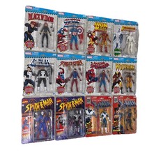 Marvel Legends Retro Card Figure Lot Spider-Man Uncanny X-Men Set of 12 Hasbro