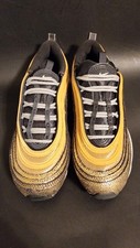Women's Nike Air Max 97 Golden Gals Black Metallic Gold Twine DO5881-700 Sz 7.5