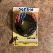 Philips 6 Foot Component Video Cable PH61071