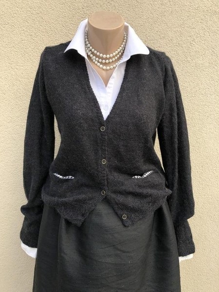 Women Pepe Jeans Sweater Grey Acrylic 38
