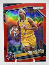 2025 Panini WNBA Prizm Shey Peddy Red Prizm #111/299 #136 Los Angeles Sparks