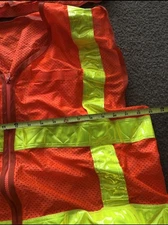 (2 Pack) 3M Reflective Material Safety Construction Vest Class 2 Level 2 ANSI