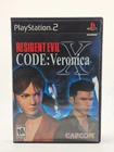 Sony Playstation 2 PS2 Resident Evil Code Veronica X CIB Cleaned & Tested