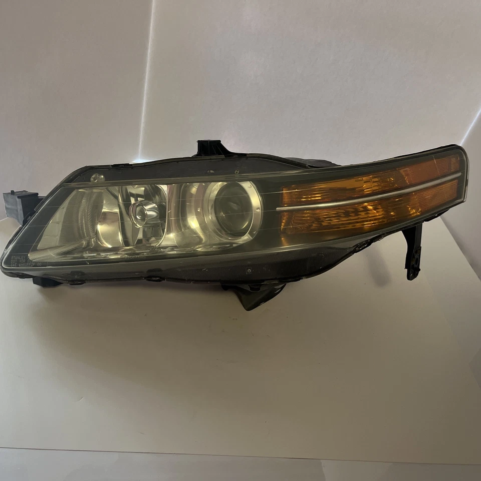 2007-2008 Acura TL Xenon HID LH Driver Headlight OEM 33151-SEP-A22 w/ Ballast - Image 2 of 4