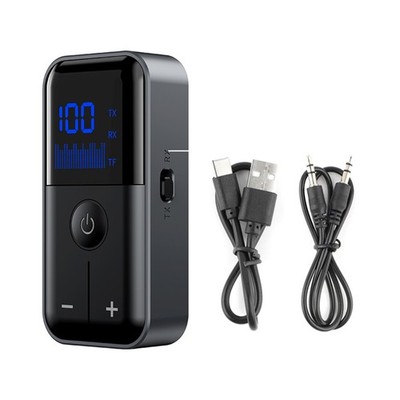 Bluetooth 5.4 Audio Adapter Wireless Receiver Transmitter with Portable Design