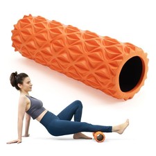 Foam Roller - 15 inch Deep Tissue Massager for Muscle Massage, Myofascial Tri...