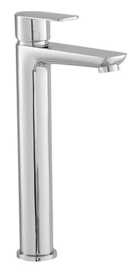 ELLSI High Rise Mono Basin Mixer Tap – Modern Chrome Finish | Tall Design Bathroom Tap