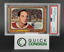 JACQUES LAPERRIERE 1966-67 TOPPS #67 PSA 8 Q6995