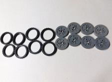Set of 8 Wheels and Tires 1 "