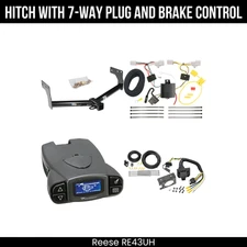 Reese Hitch Tow PKG Brake Control For 07-15 Mazda CX-9 44572 2" Receiver Class 3