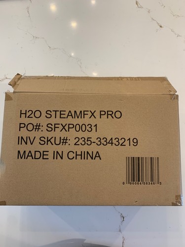 H2O STEAMFX PRO Scopa a Vapore Multiuso Portatile/Pavimento Interno/Esterno NUOVO - Foto 7 di 11