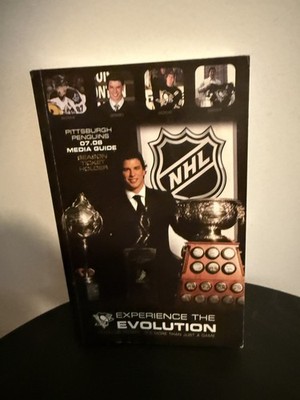 Pittsburgh Penguins 2007/2008 Media Guide  Experience The Evolution   Crosby 