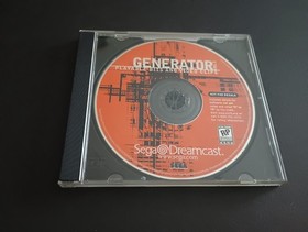 Generator Vol. 1 and 2   2 DISCS Sega Dreamcast ..tested