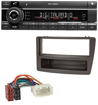 Kienzle Bluetooth MP3 USB DAB Car Stereo for Honda Civic 04-06 Auto air conditioning black