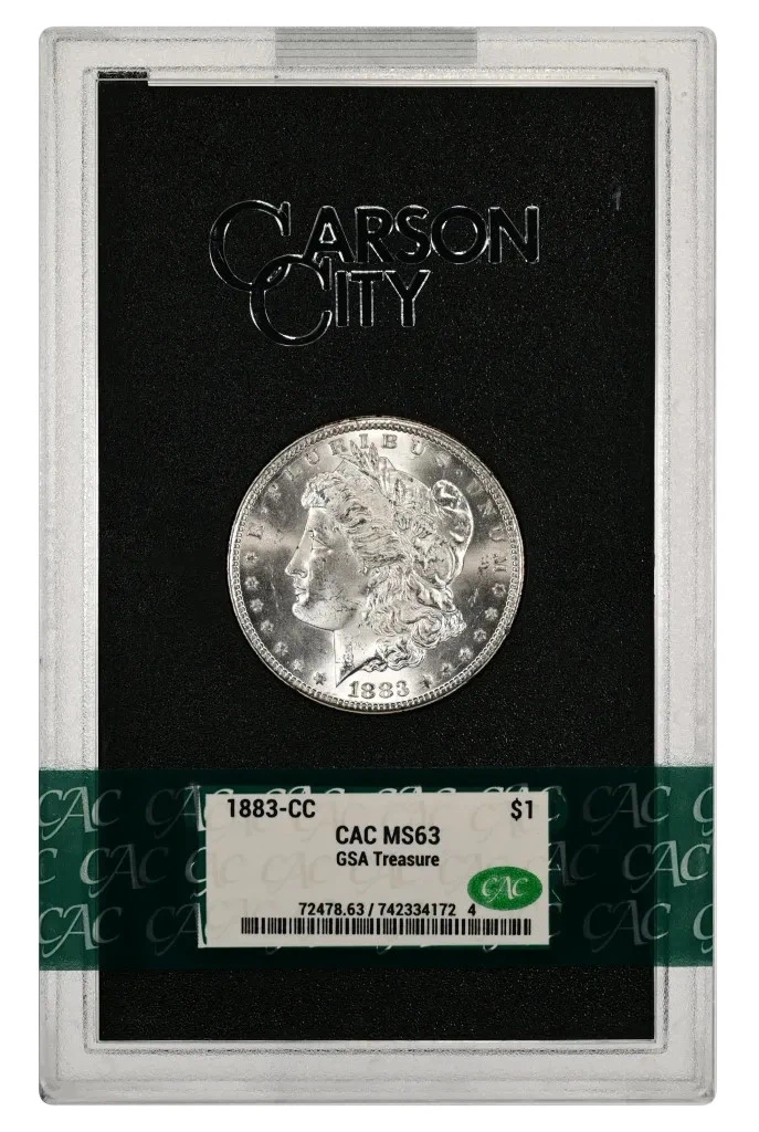 1883年 MORGAN SILVER DOLLAR アメリカPCGS MS63 【公式通販】