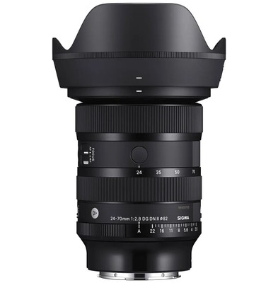 SIGMA 24-70mm  f/2.8 DG DN II ART LENS (SONY E) + CASE, HOOD & 4-YEAR SIGMA WTY