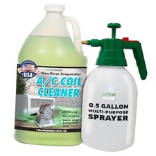 Indoor AC Coil Cleaner - 1 Gallon 128 Fl Oz Pack of 1 with Pump Sprayer
