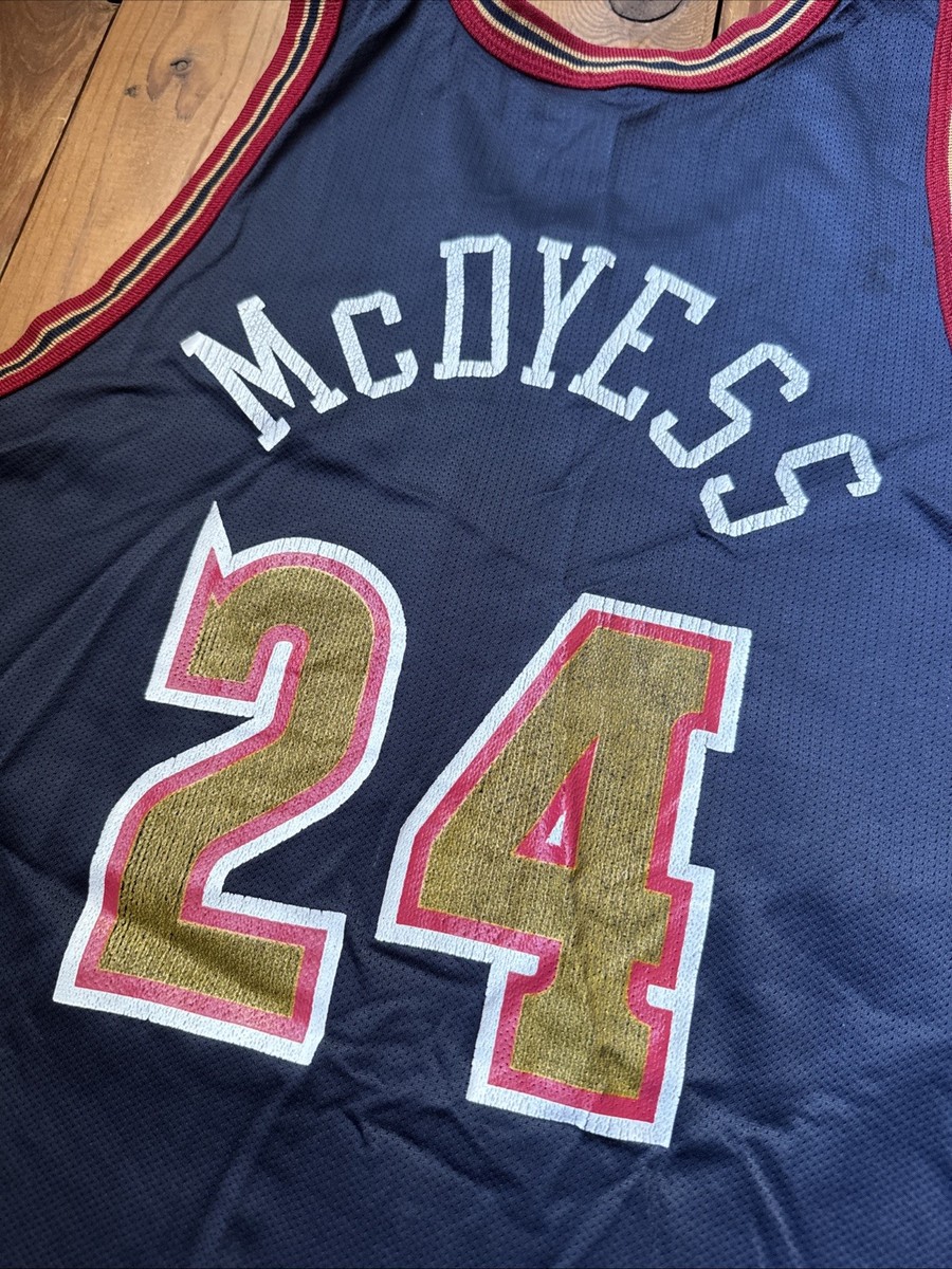Vintage 90s Denver Nuggets Antonio McDyess Champion Jersey Size 40