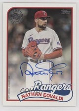 2024 Topps Series 1 1989 Topps Baseball Nathan Eovaldi #89BA-NE Auto 0rf
