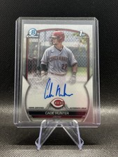 2023 Bowman Chrome - Prospect Autographs Cade Hunter #CPA-CH (AU, RC)