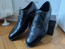 Navyboot Budapester Herrenschuhe, Gr. 44, Made in Italy - quasi wie neu