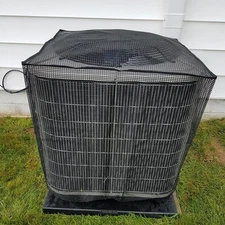 Full Mesh Air Conditioner Cover â€“ AC Cover Designed to Protect Coils from Clo