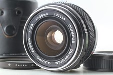  Near MINT  w/ Case Olympus OM-System G.Zuiko Auto-W 35mm f/2.8 MF Lens Japan