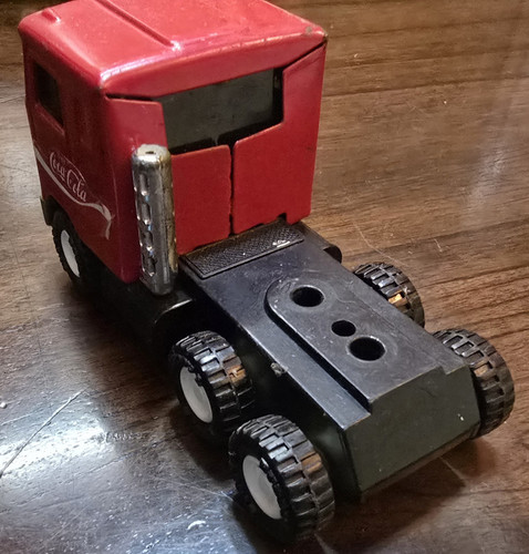 4,75" Vintage Buddy L Corp. 1980 Coca Cola Co. Truck - No Tailer Japan Big Rig - Bild 2 von 7