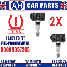 2X Pre-coded TPMS Tire Pressure Sensor For Mercedes A B CLA GLA GLB GLE GLS EQA