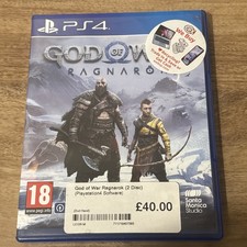 God of War Ragnarok PlayStation 4, 2-Disc Game Set