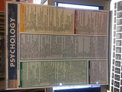 Psychology (Quickstudy Reference - Pamphlet, by BarCharts Inc. - Very Good
