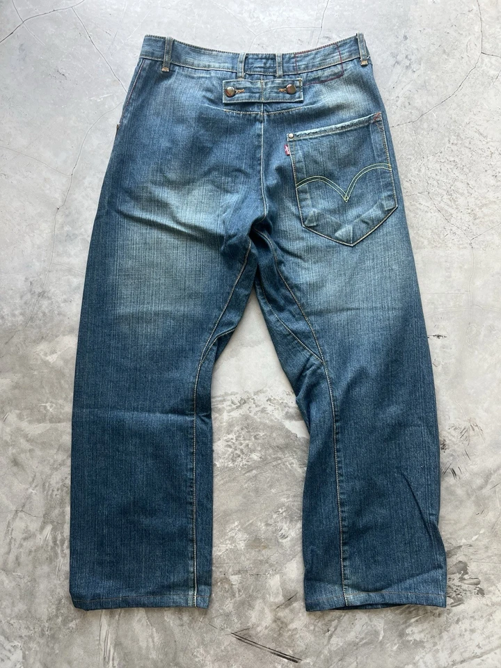 Levis Engineered Jeans Buckleback Tag W32 Actual 30x28.5 Len041125yochiki - Image 4 of 4