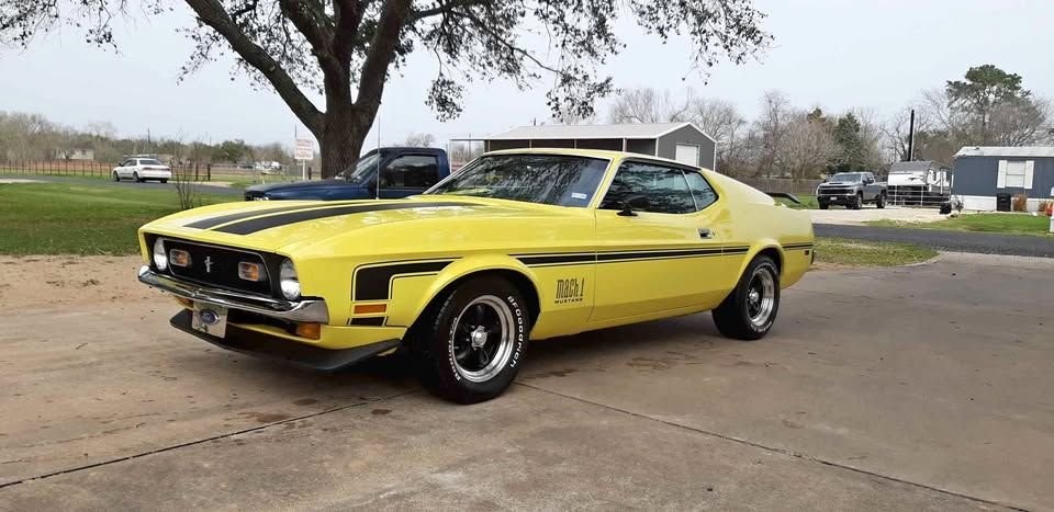 1972 Ford Mustang Mach 1 429-4V, 4-Speed Toploader,...