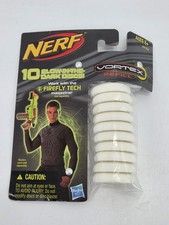 Nerf Vortex Refill 10 Glow In the Dark Discs 2011