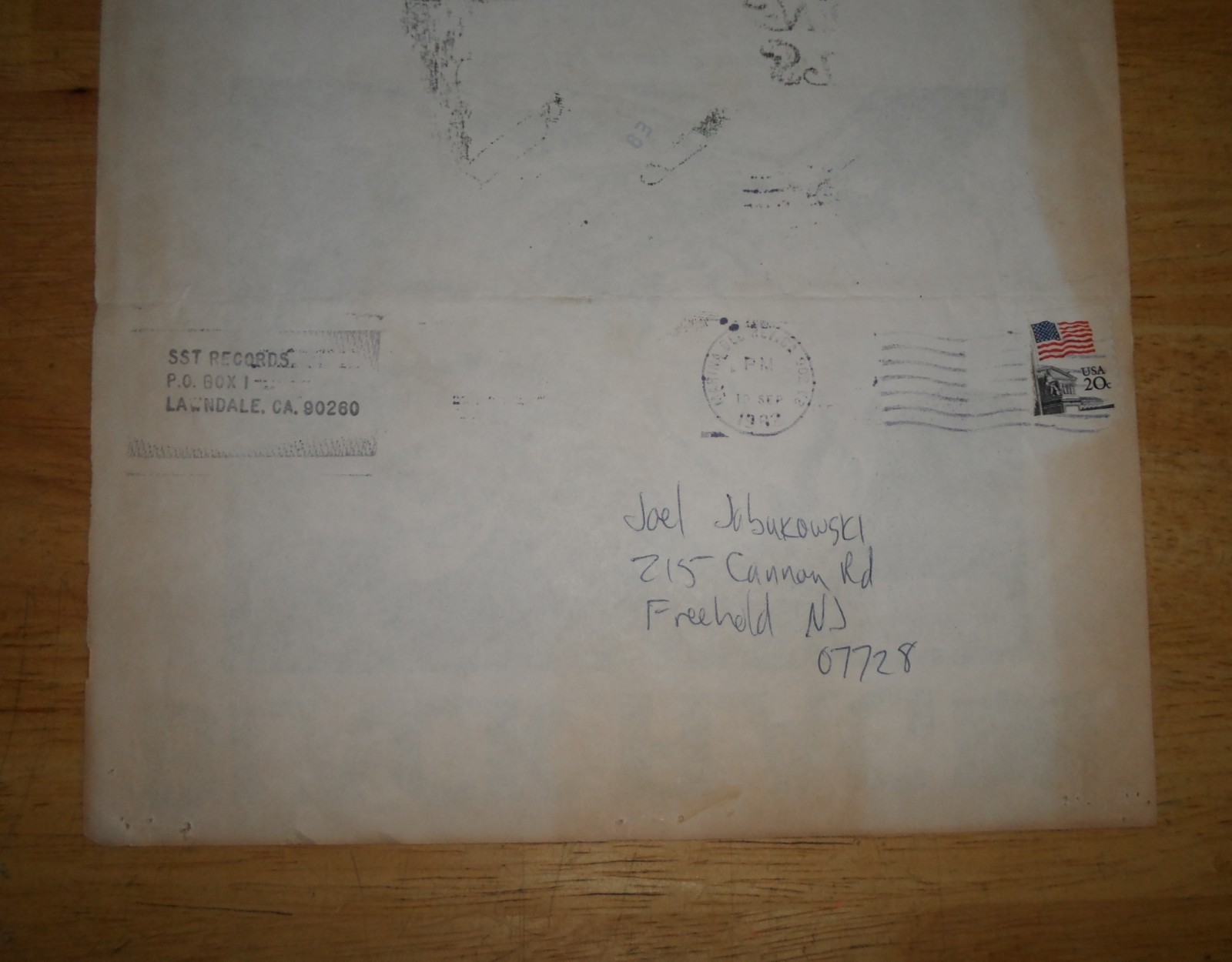 1982 Original Black Flag Summer 82 Tour Concert Poster Flyer Punk Vintage 80s