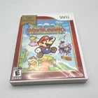 Nintendo Super Paper Mario Nintendo Wii Platformer Manual Included