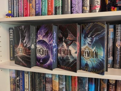 Broken Binding - THE HYPERION CANTOS   Dan Simmons - 4 Book Set SE