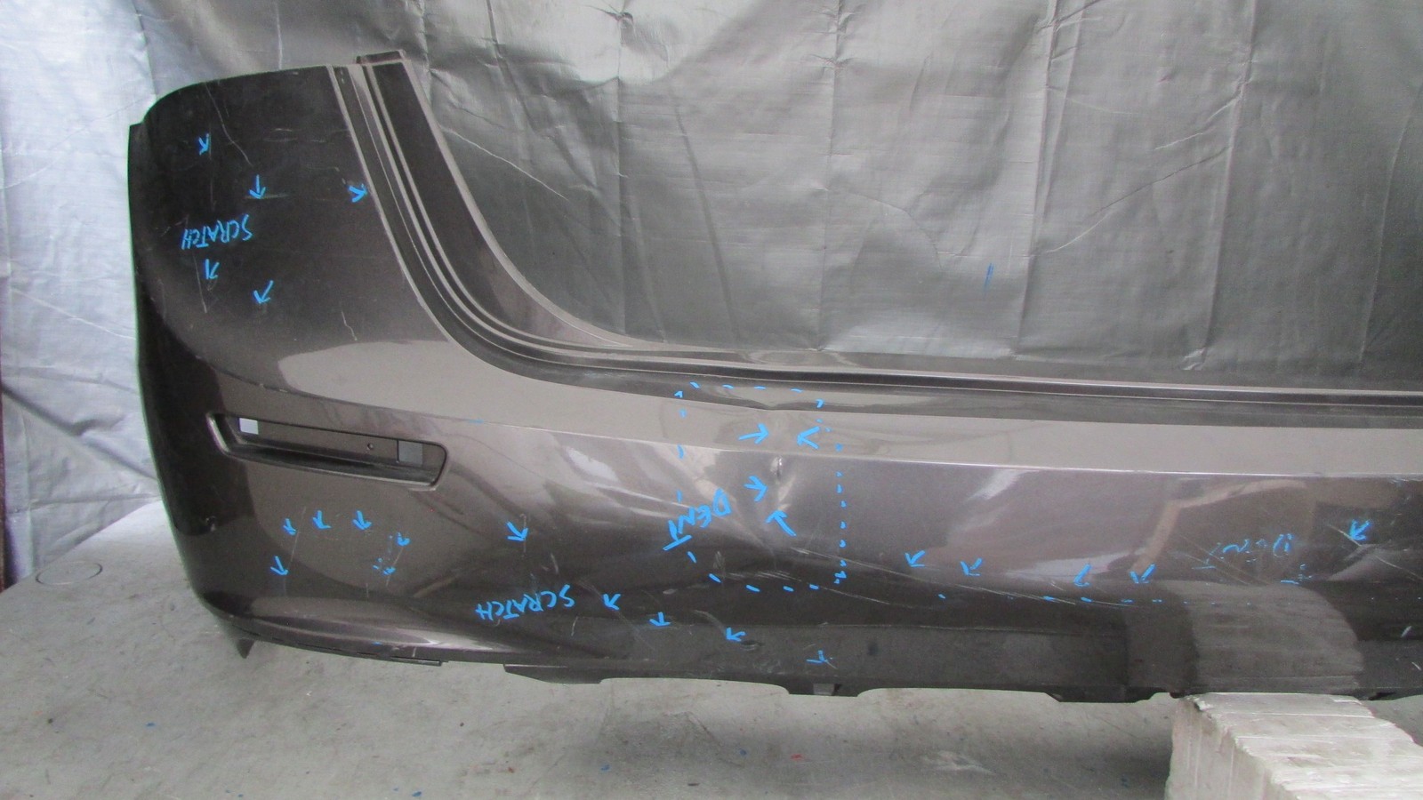 2014-2017 MASERATI GHIBLI Bumper Cover - Rear OEM NO SHIPPING 47034