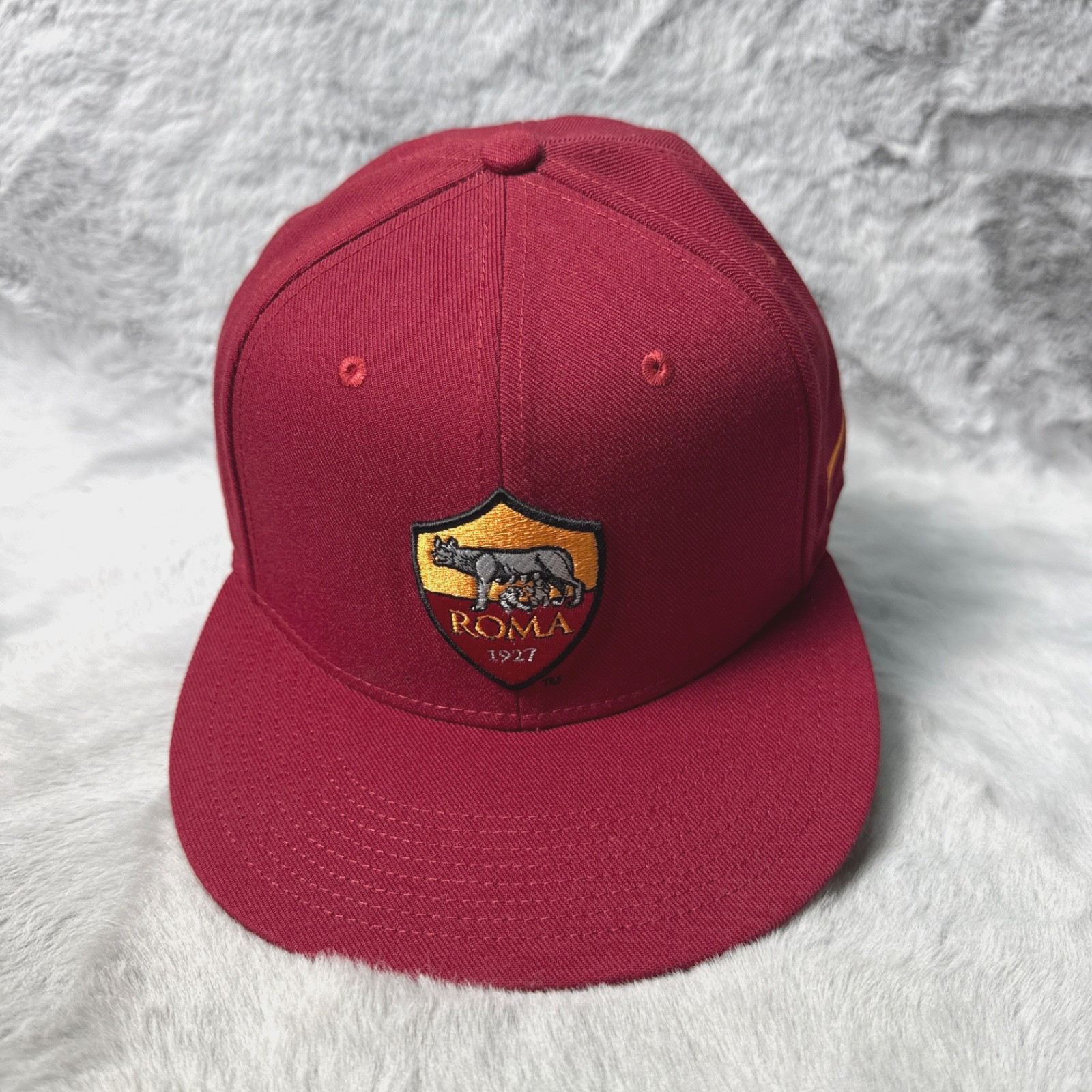 AS Roma Nike True Strapback Adjustable Hat Cap Italy Serie A Soccer Red