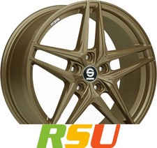 Sparco Record rally bronze 8.5x19" ET38 LK5 112 ML 73.1 Alufelgen 19 Zoll