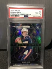 2024 Prizm- Prizmatic Green Prizm Drake Maye #2 (RC) PSA 8