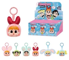Pop MART Powerpuff Girls Cry Baby Bunny Set Blossom Bubbles