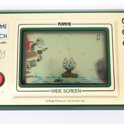 Nintendo Game & Watch POPEYE PP-23 Wide Screen Boxed Complete
