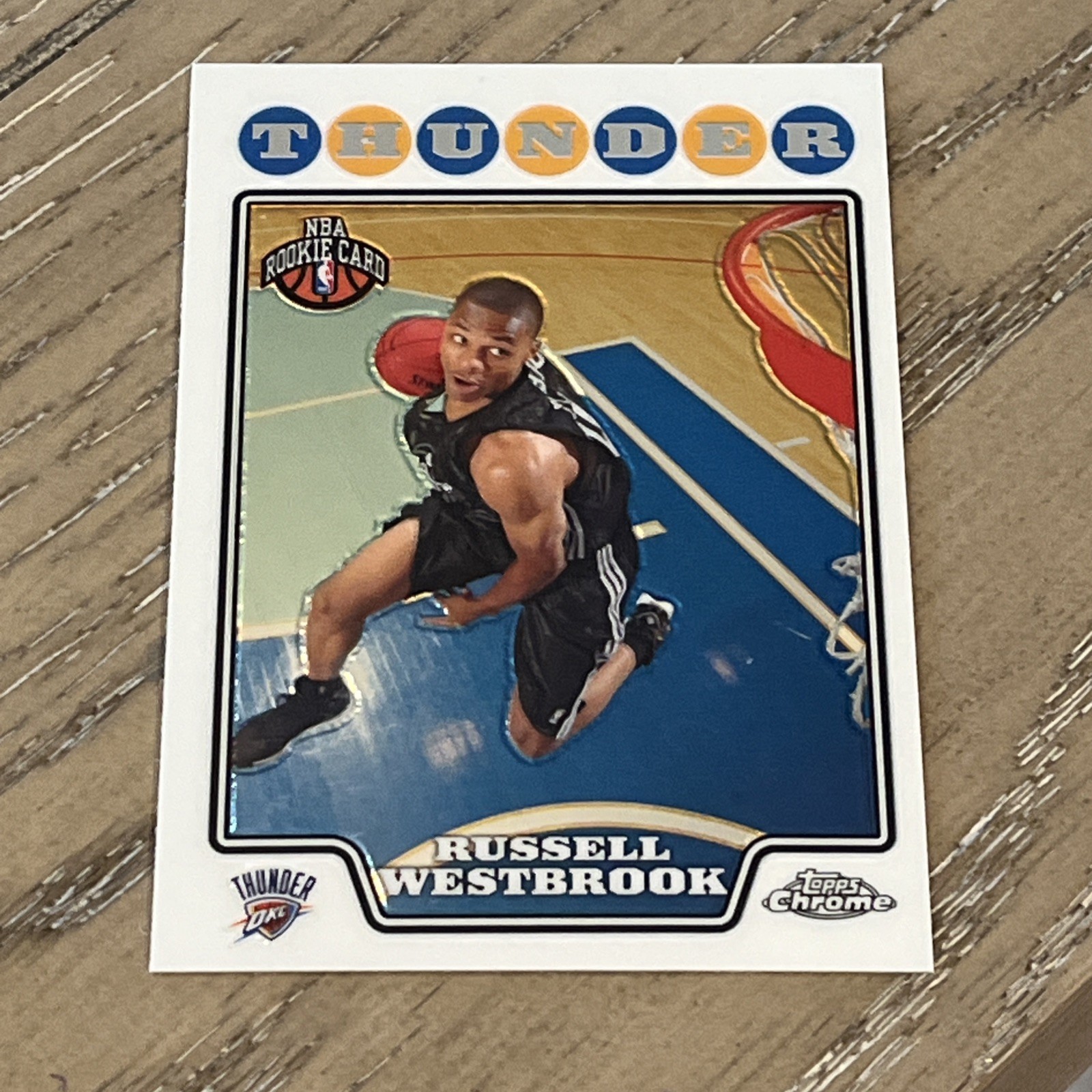 2008-09 Topps Chrome - Russell Westbrook #184 (RC)