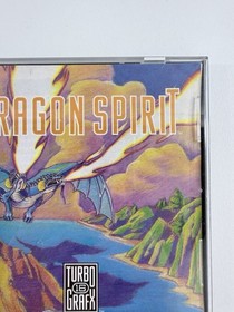 Dragon Spirit (TurboGrafx-16, 1989) Game, Case, and Manual - Tested and Working