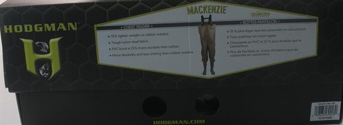 Hodgman 1337570 Mackcbc13 Mackenzie Nylon Pvc Cleated Chest Wader Size 13 - Picture 2 of 3