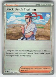 Black Belt's Training (Poke Ball Pattern) 099/131 Scarlet & Violet - Prismatic Evolutions